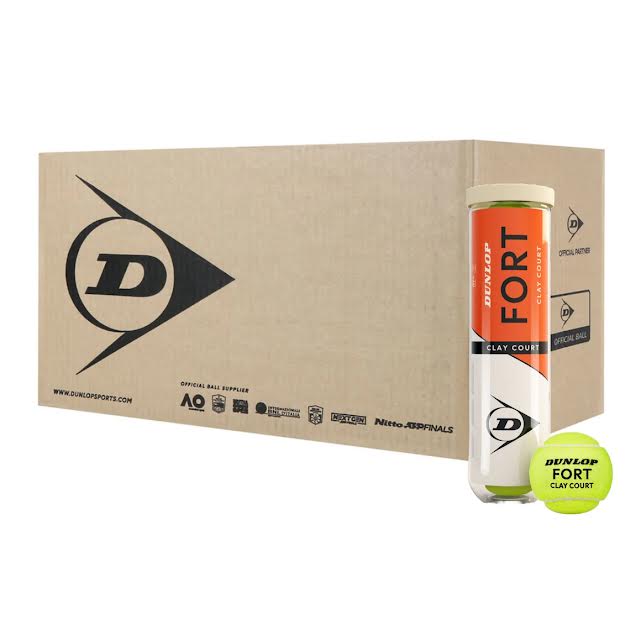 Dunlop Fort Clay Court x 4