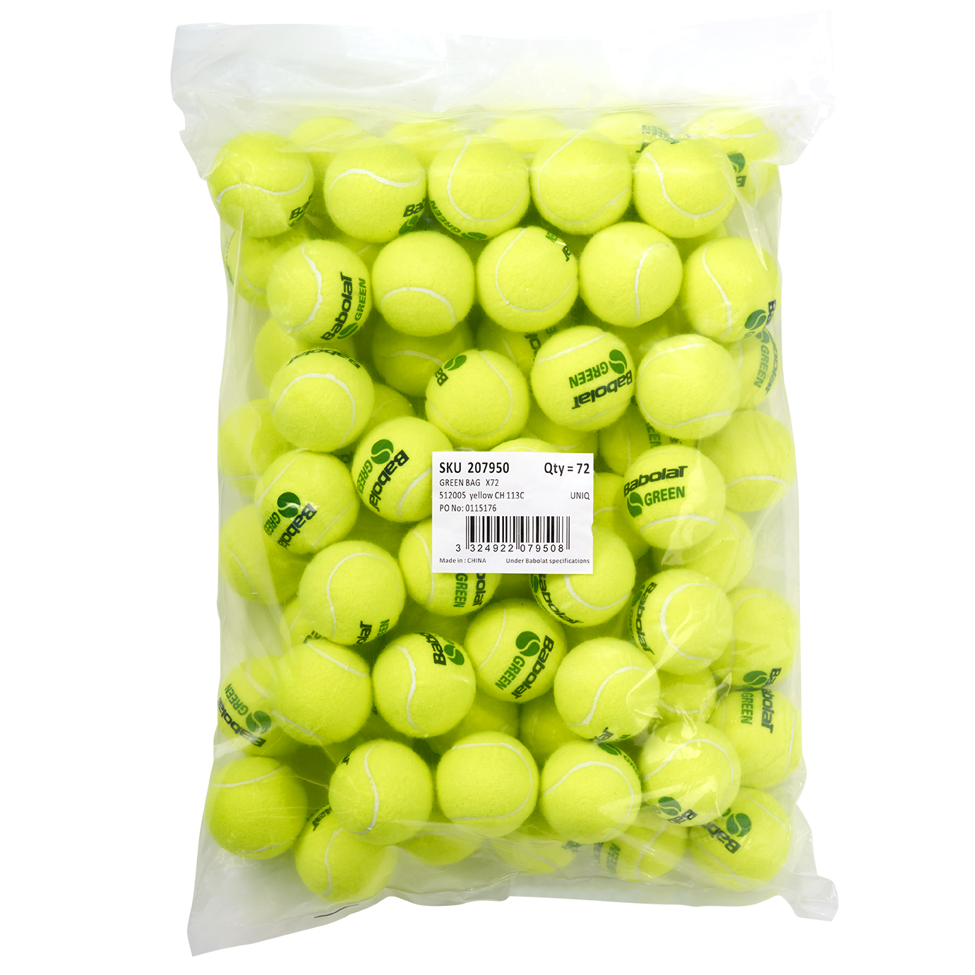 Bolsa Pelotas Babolat Green Bag x72 Tenis