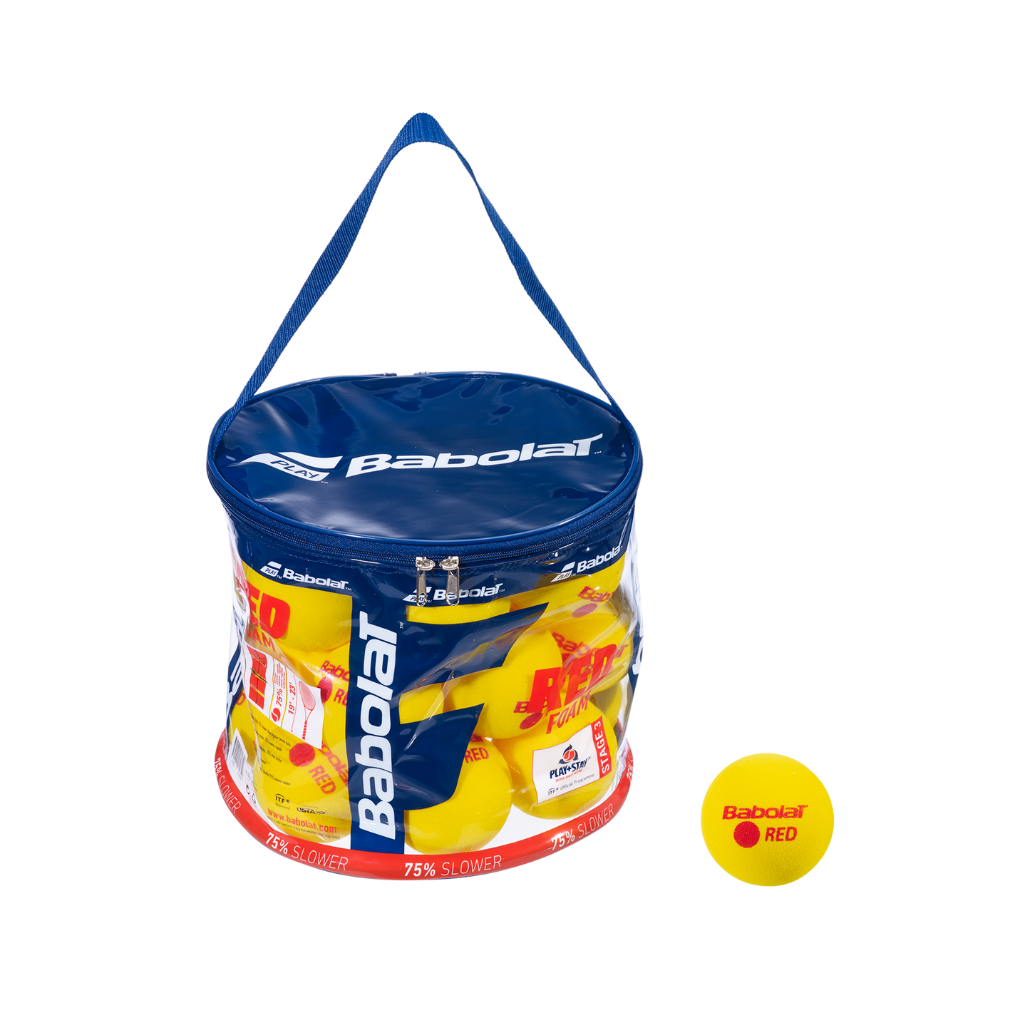 Bolsa Pelotas Babolat Red Foam x24 Tenis