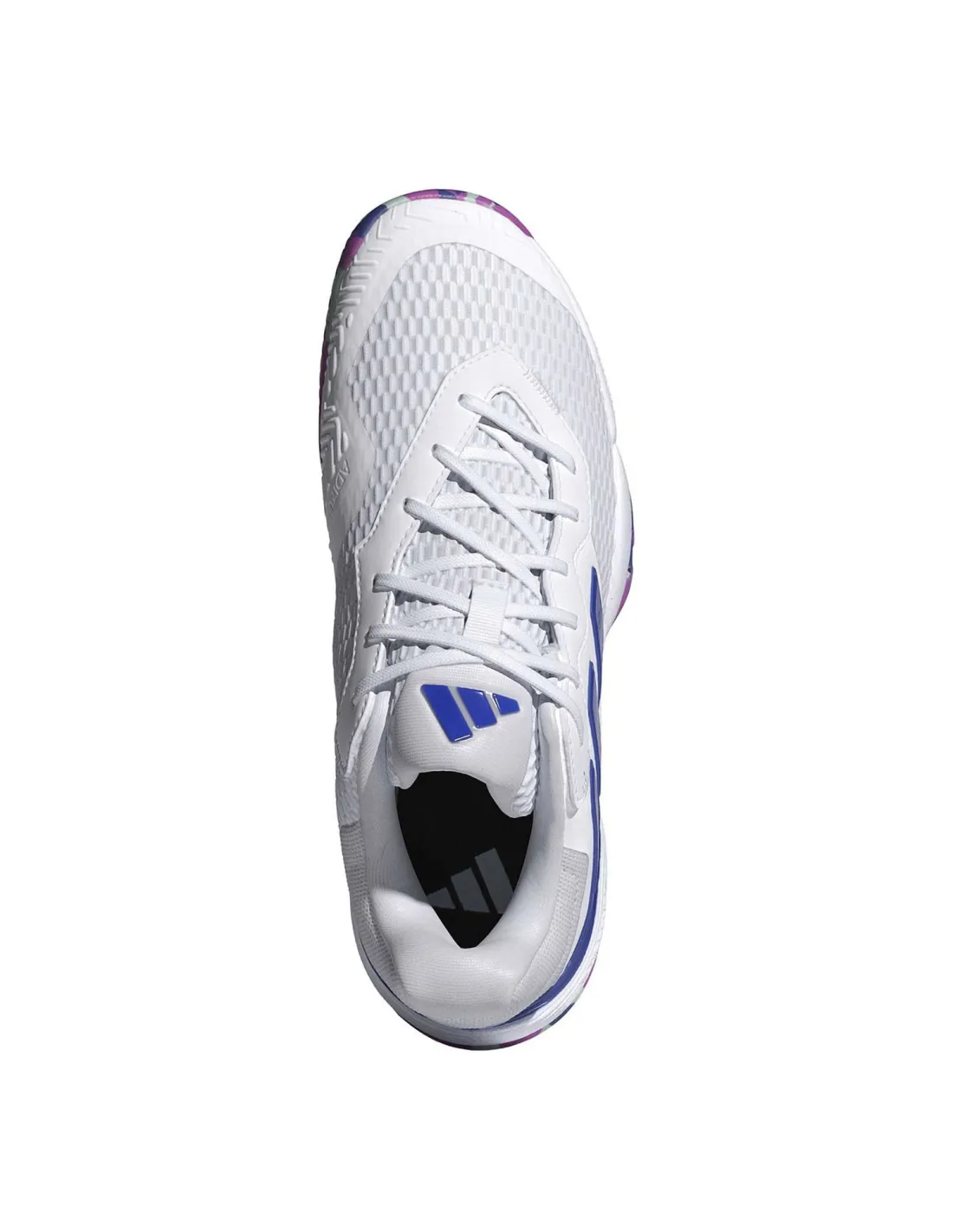 Zapatillas de Padel Niño Adidas Barricade K FTWR White