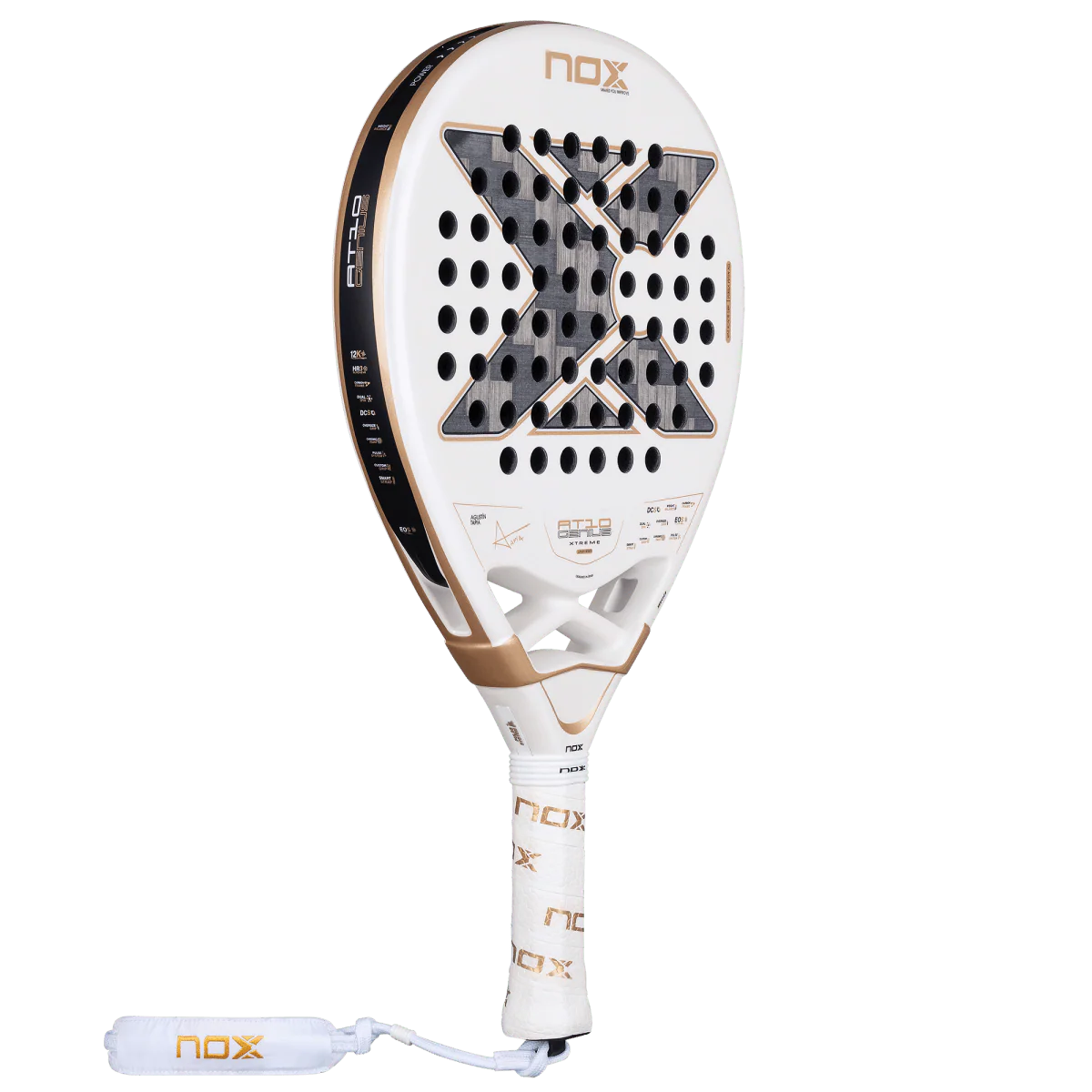 Pala de Pádel Nox AT10 Genius 12K Alum XTREM 2026