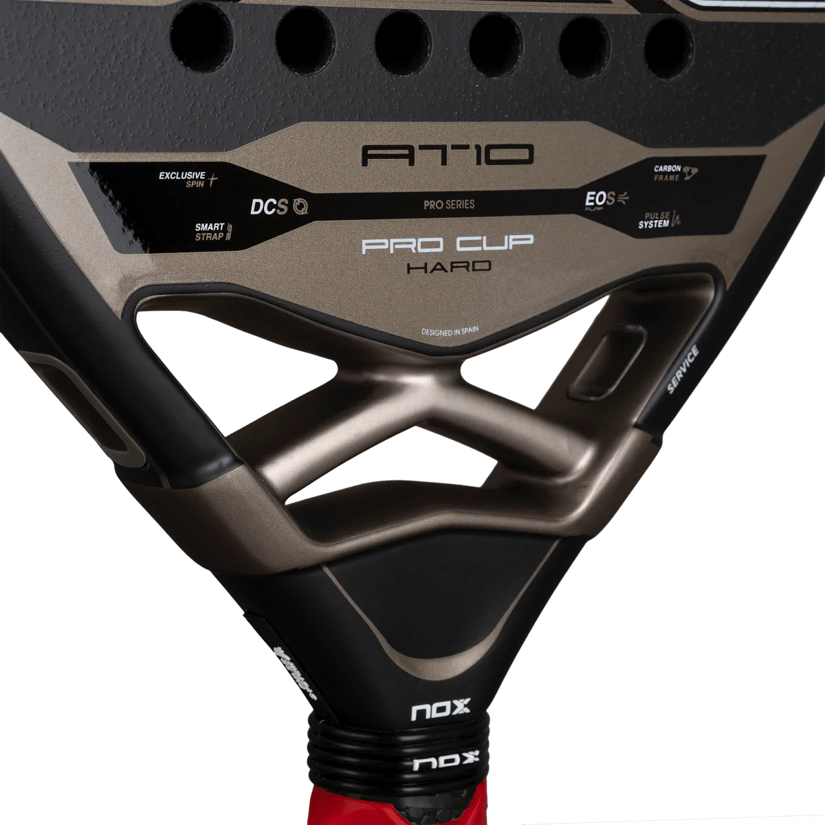 Pala de Pádel Nox AT10 Pro Cup Hard 2026