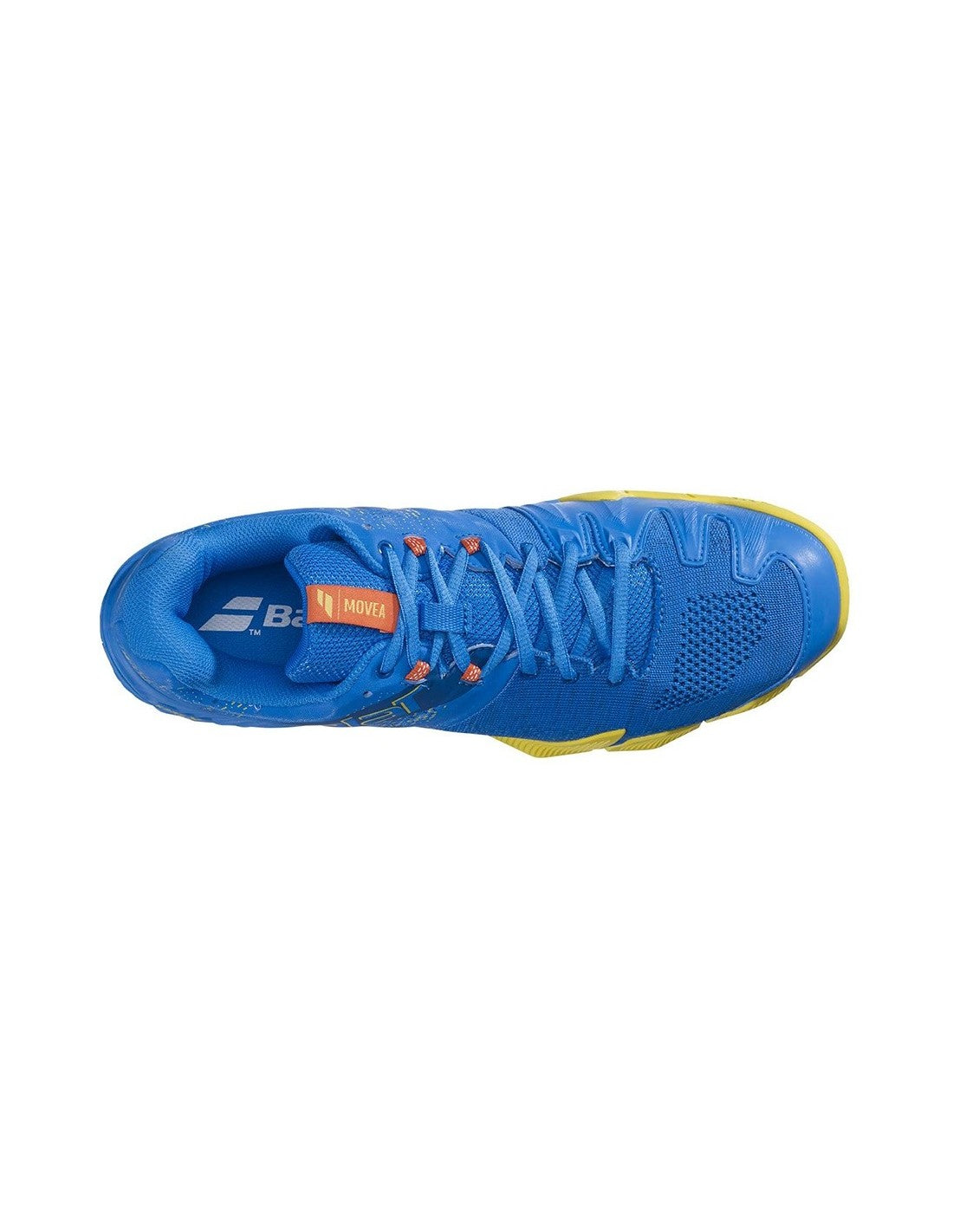Zapatillas de Pádel Babolat Movea Hombre French Blue - Vibrant Yellow