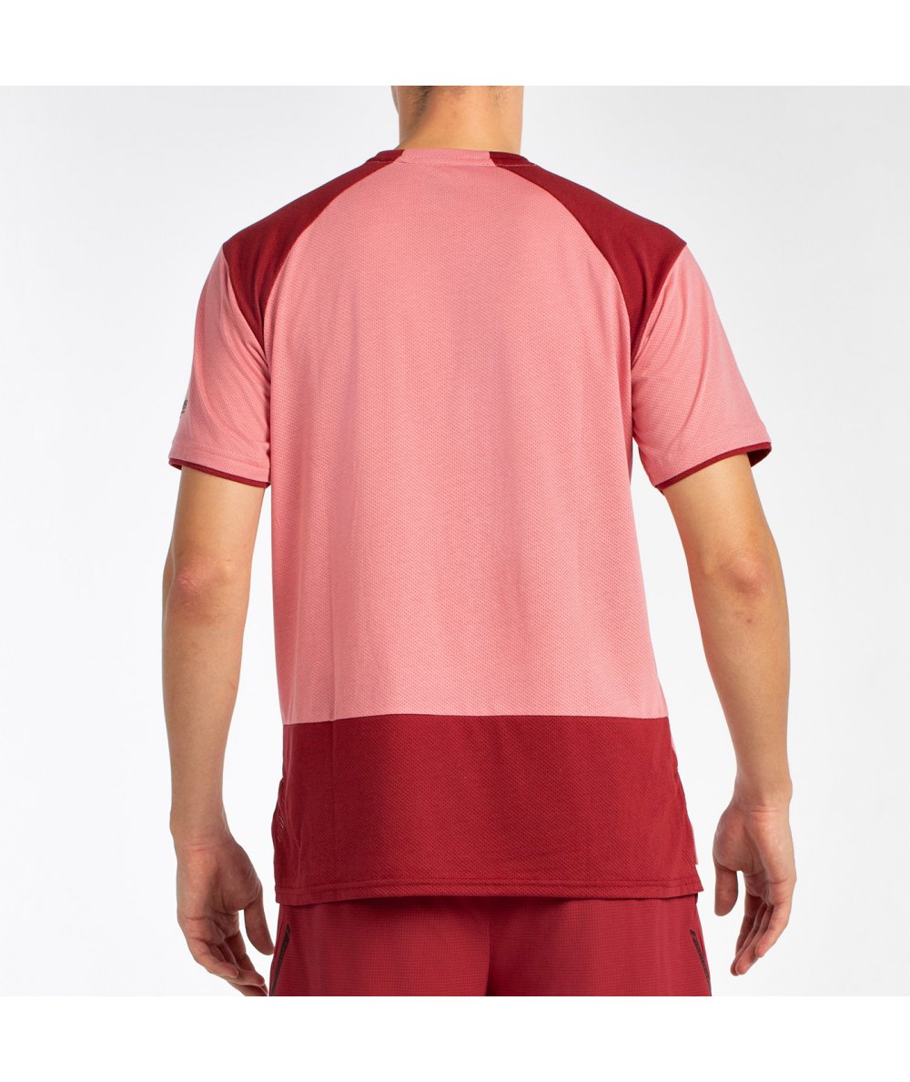 Camiseta de Pádel Bullpadel Marsic Hibisco Melange