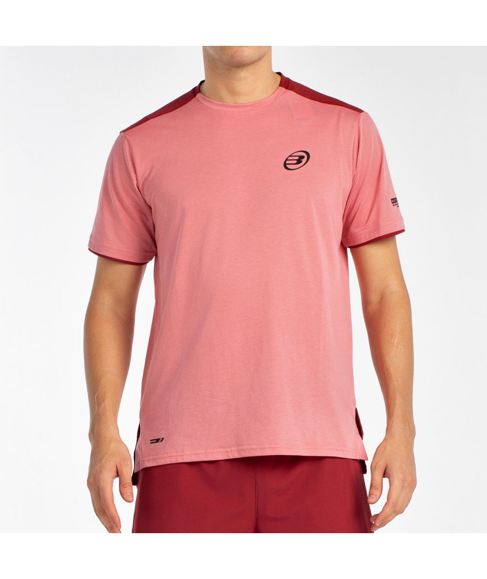 Camiseta de Pádel Bullpadel Marsic Hibisco Melange