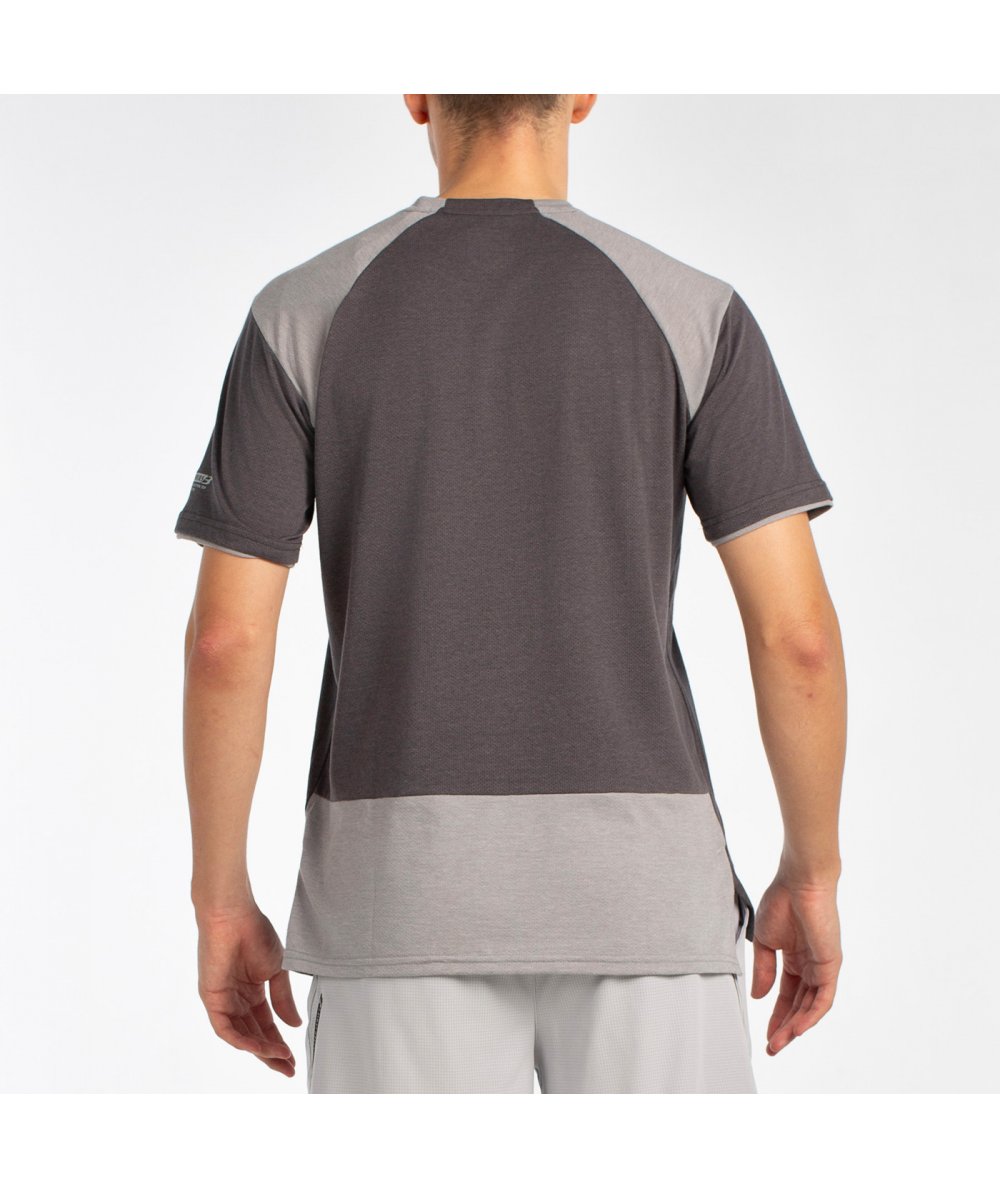 Camiseta de Pádel Bullpadel Marsic Negro Vigoré