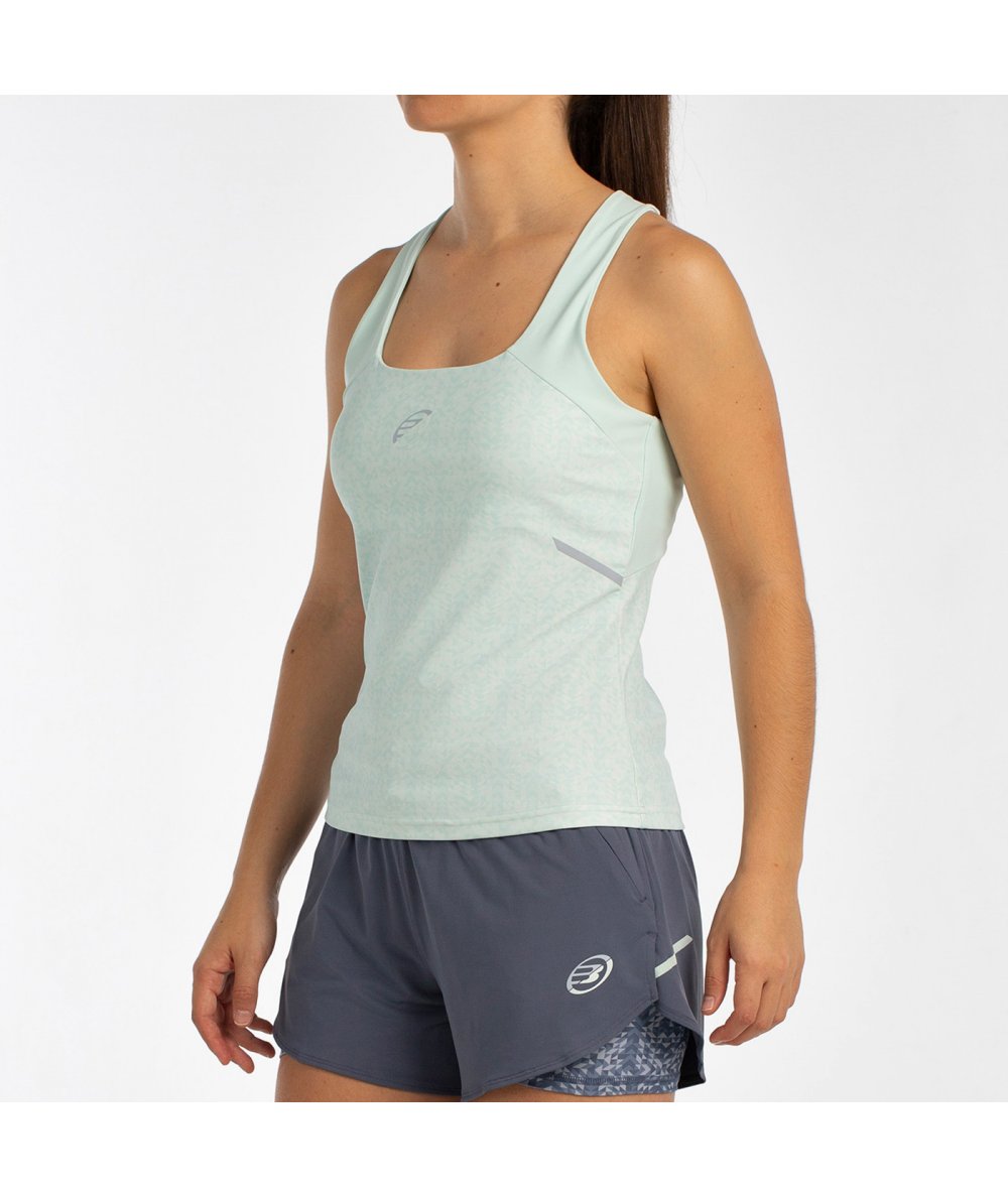 Camiseta de Pádel Bullpadel Oilos Agua Marina