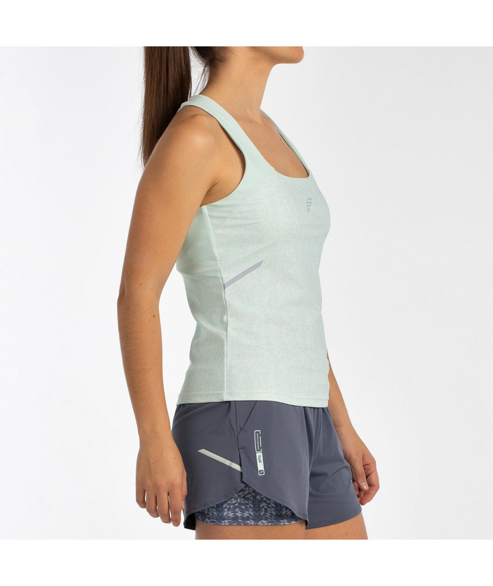Camiseta de Pádel Bullpadel Oilos Agua Marina
