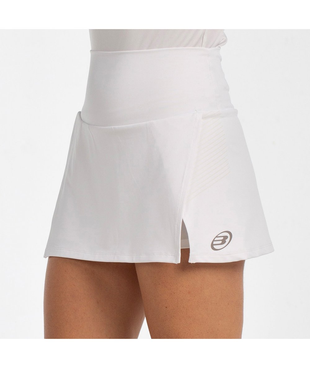 Falda de Pádel Bullpadel Esqui Blanco