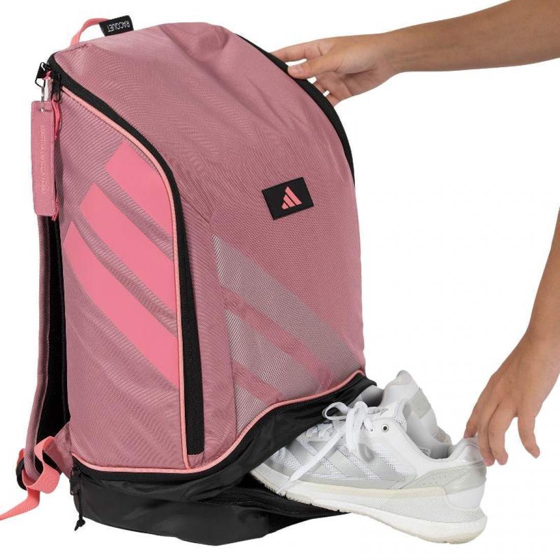 Mochila de Pádel Adidas Protour 3.5 Rosa Negro 2026