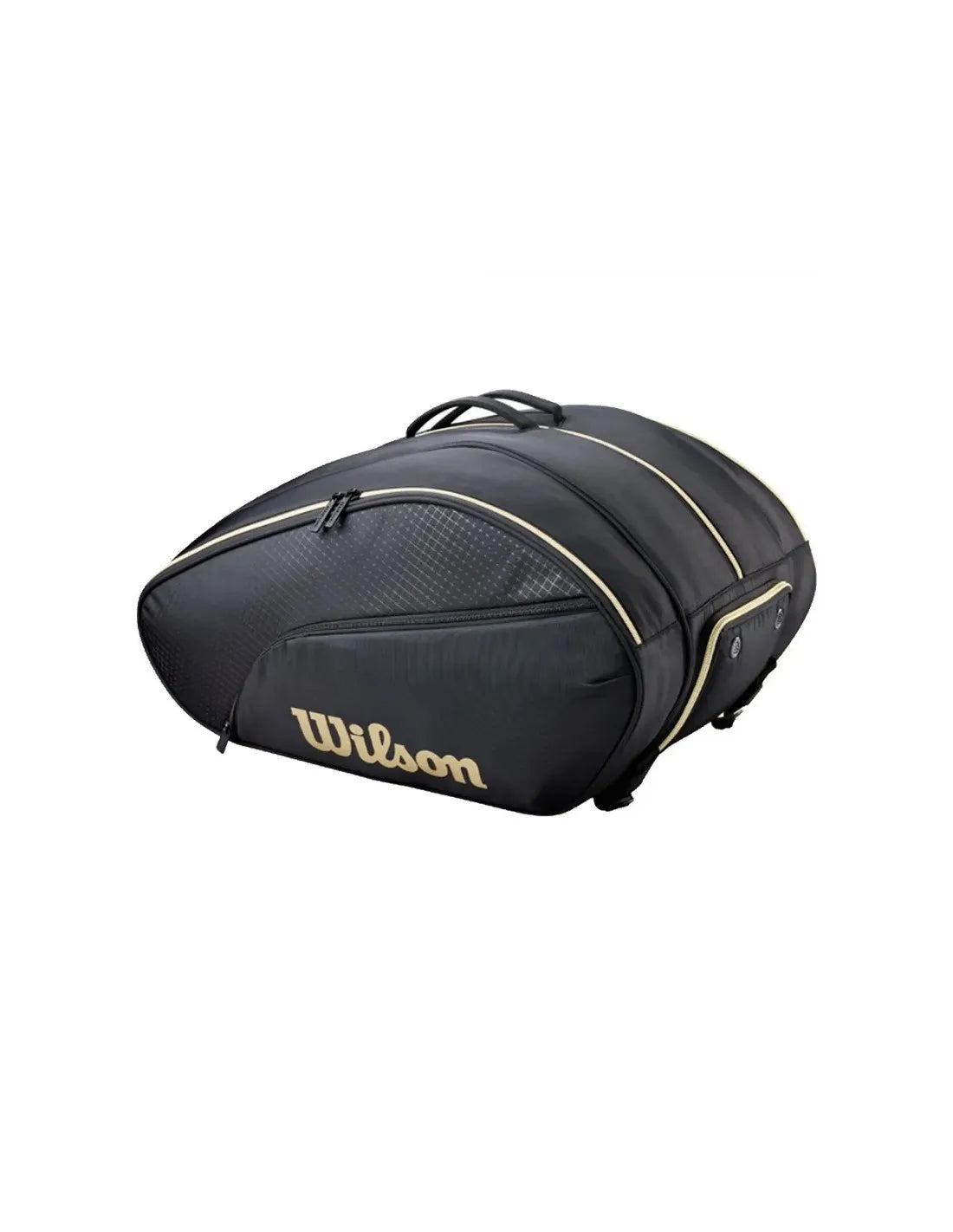 Paletero de Pádel Wilson Defy V1 Black/Gold 2026