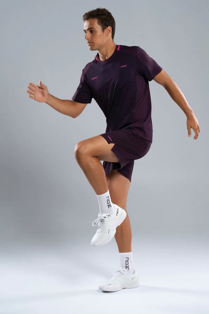 Short de Pádel Hombre NOX PRO Deep Purple