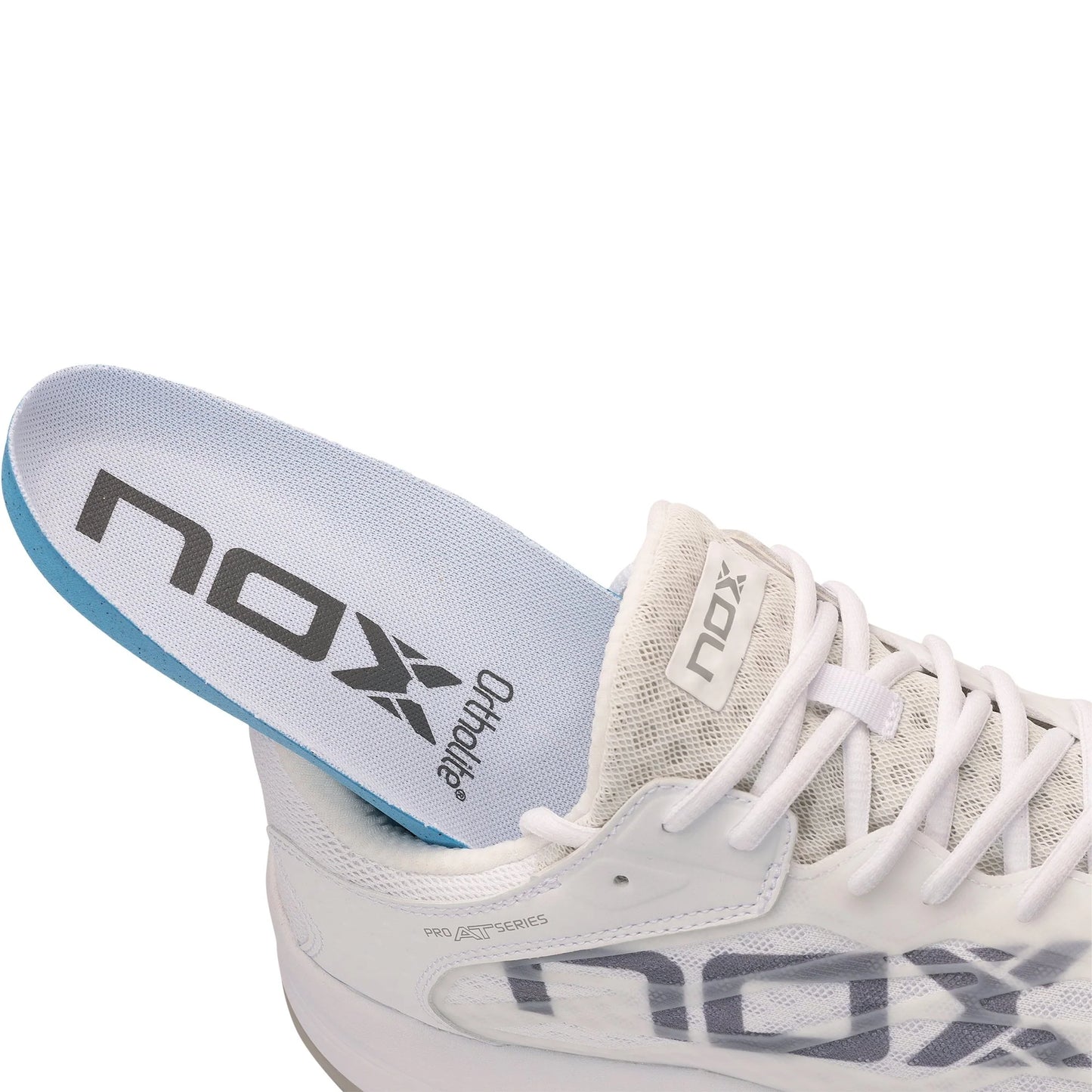Zapatillas Hombre NOX AT10 Lux Blanco Gris