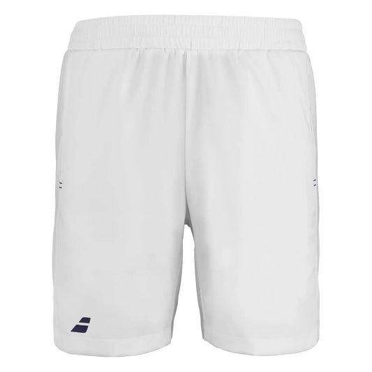 Pantalón Corto de Tenis Babolat Play Short Boy Blanco