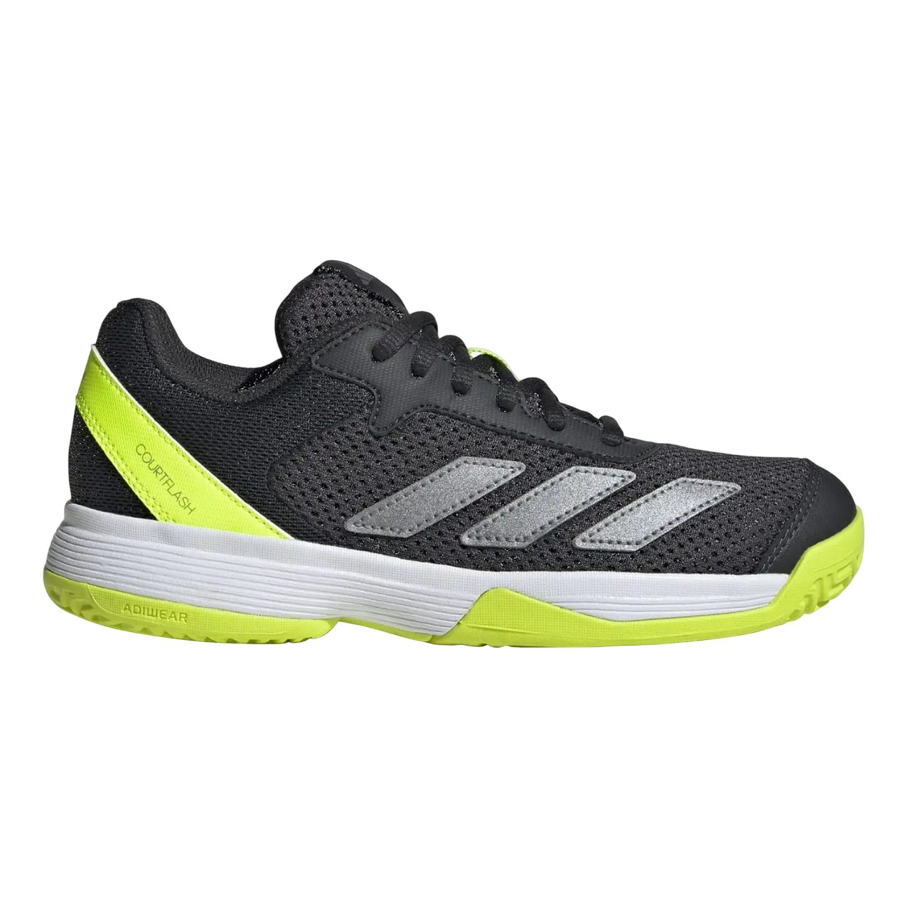 Zapatillas de Tenis Adidas Courtflash K Junior Negro Lima
