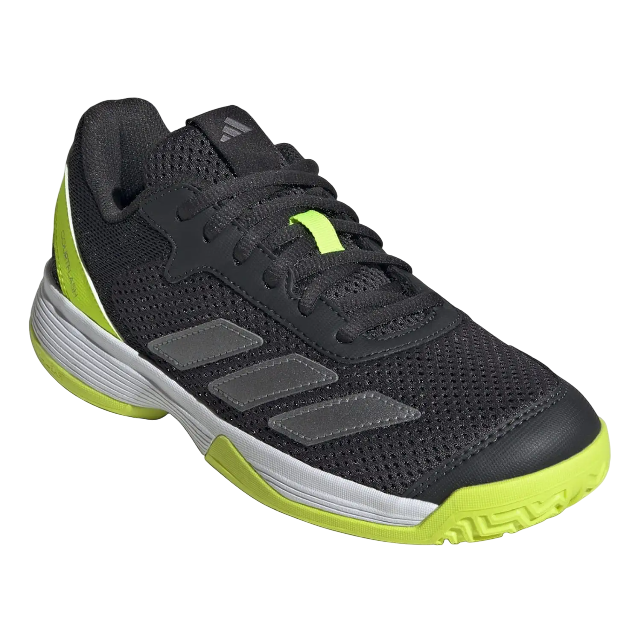 Zapatillas de Tenis Adidas Courtflash K Junior Negro Lima