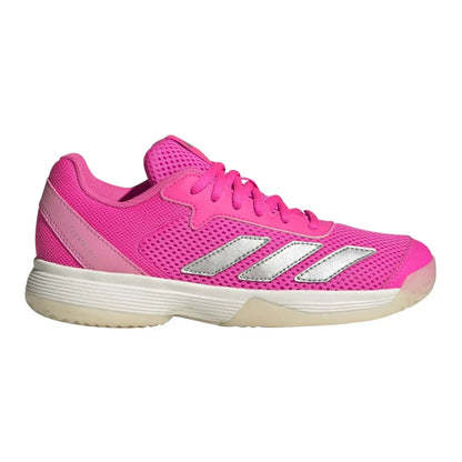 Zapatillas de Pádel Adidas Courtflash K Junior Fucsia
