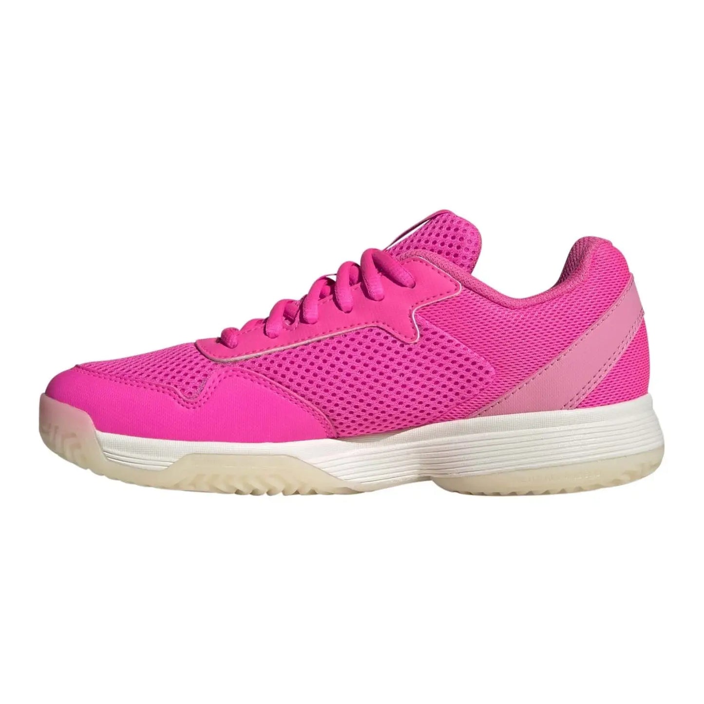 Zapatillas de Pádel Adidas Courtflash K Junior Fucsia