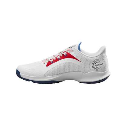 Zapatillas de Pádel Hombre Wilson Hurakn Pro Wh/RD/D V Blue