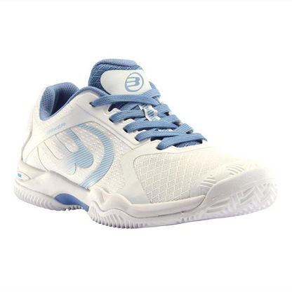 Zapatillas de pádel Bullpadel Beker W 24v blanco/azul