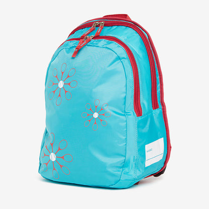 Mochila de Tenis Wilson Junior Azul y Rosa