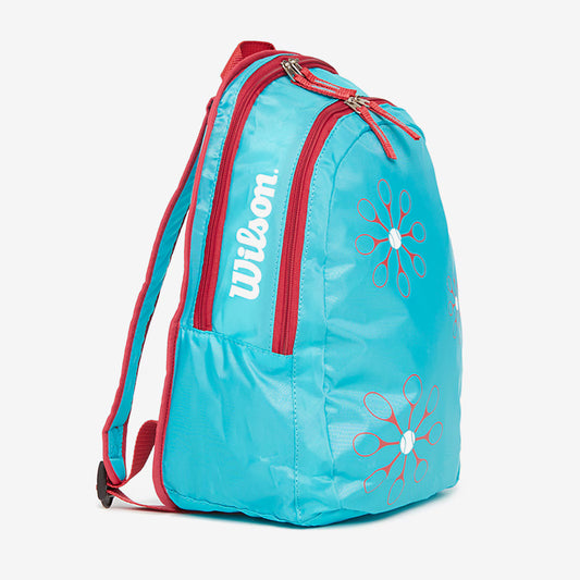 Mochila de Tenis Wilson Junior Azul y Rosa