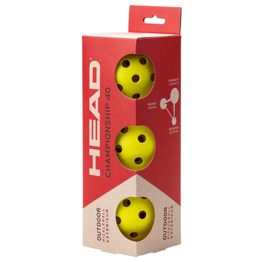 Bote Pelotas HEAD Championship 40 Pickleball x12