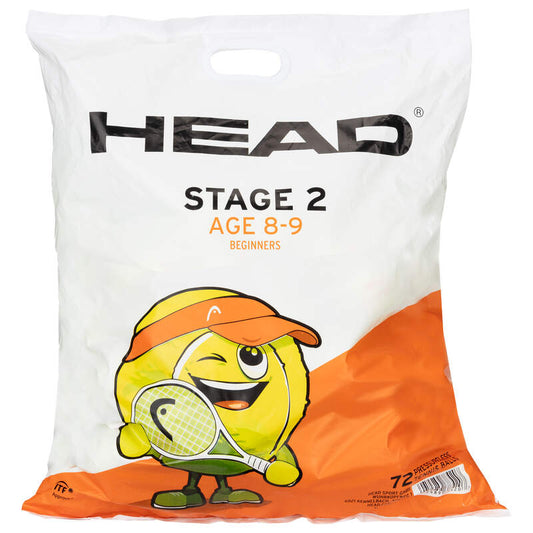 Bolsa Pelotas Head Stage 2 Orange x72 Tenis