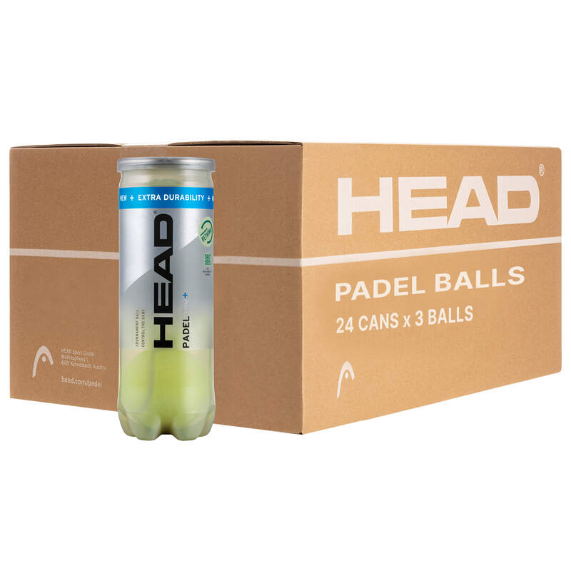 Caja Pelotas Head Padel Pro+ x72 Pádel