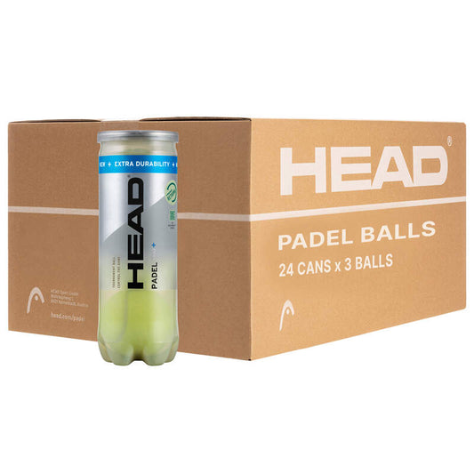 Caja Pelotas Head Padel Pro+ x72 Pádel