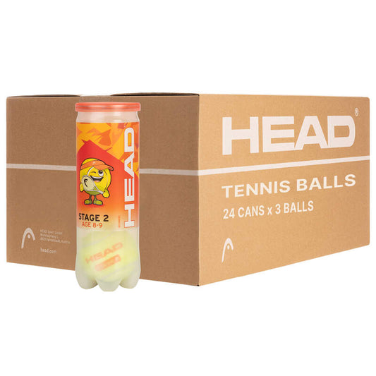 Caja Pelotas Head Stage 2 Orange x72 Tenis