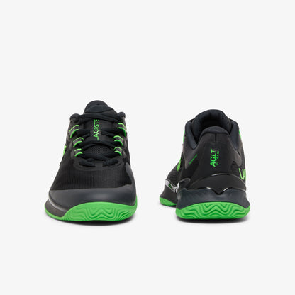 Zapatillas de Tenis y Pádel Hombre Lacoste AG-LT Ultra Clay Court Negro/Verde