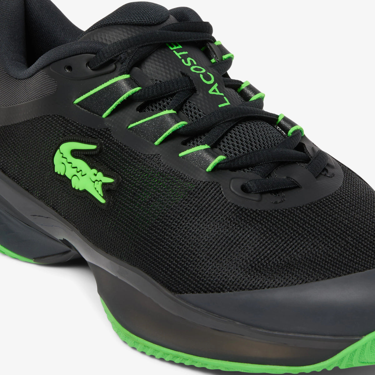 Zapatillas de Tenis y Pádel Hombre Lacoste AG-LT Ultra Clay Court Negro/Verde