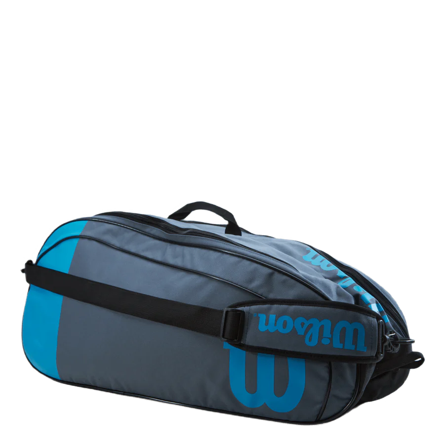 RAQUETERO WILSON TEAM 6PK Blue/Gray
