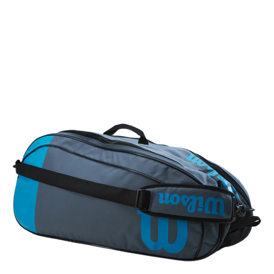 RAQUETERO WILSON TEAM 6PK Blue/Gray