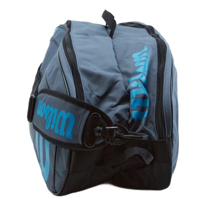 RAQUETERO WILSON TEAM 6PK Blue/Gray
