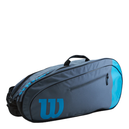 RAQUETERO WILSON TEAM 6PK Blue/Gray