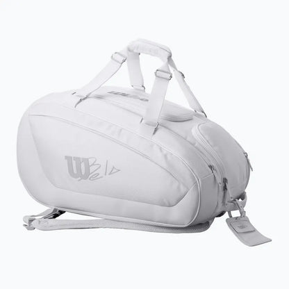 Bolsa Unisex Pádel Wilson BELA SUPER TOUR PADEL Blanca