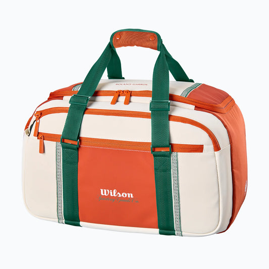 Bolsa de Tenis Wilson Roland-Garros 2026 Small Duffel Cream