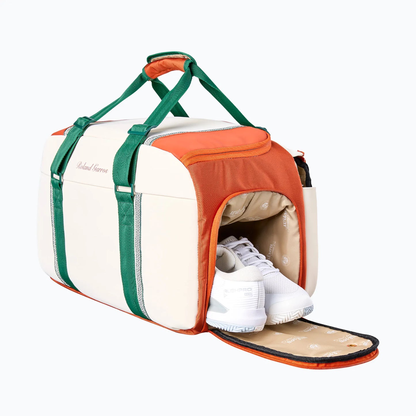 Bolsa de Tenis Wilson Roland-Garros 2026 Small Duffel Cream
