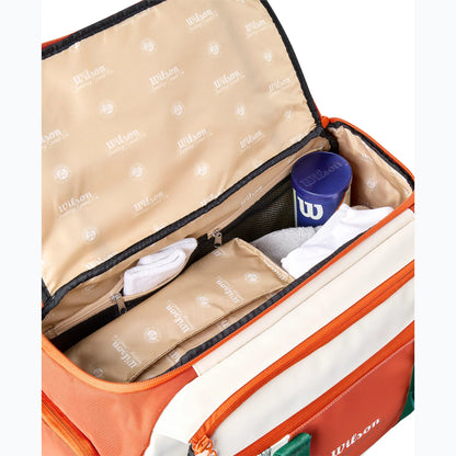 Bolsa de Tenis Wilson Roland-Garros 2026 Small Duffel Cream
