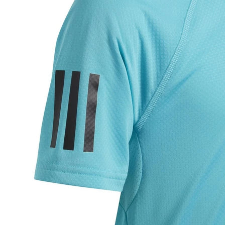 Camiseta de Tenis Jr Adidas G Club Lucid Cyan