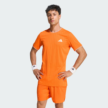 Camiseta de Tenis Hombre Adidas Climacool FreeLift Pro 2 Pure Orange