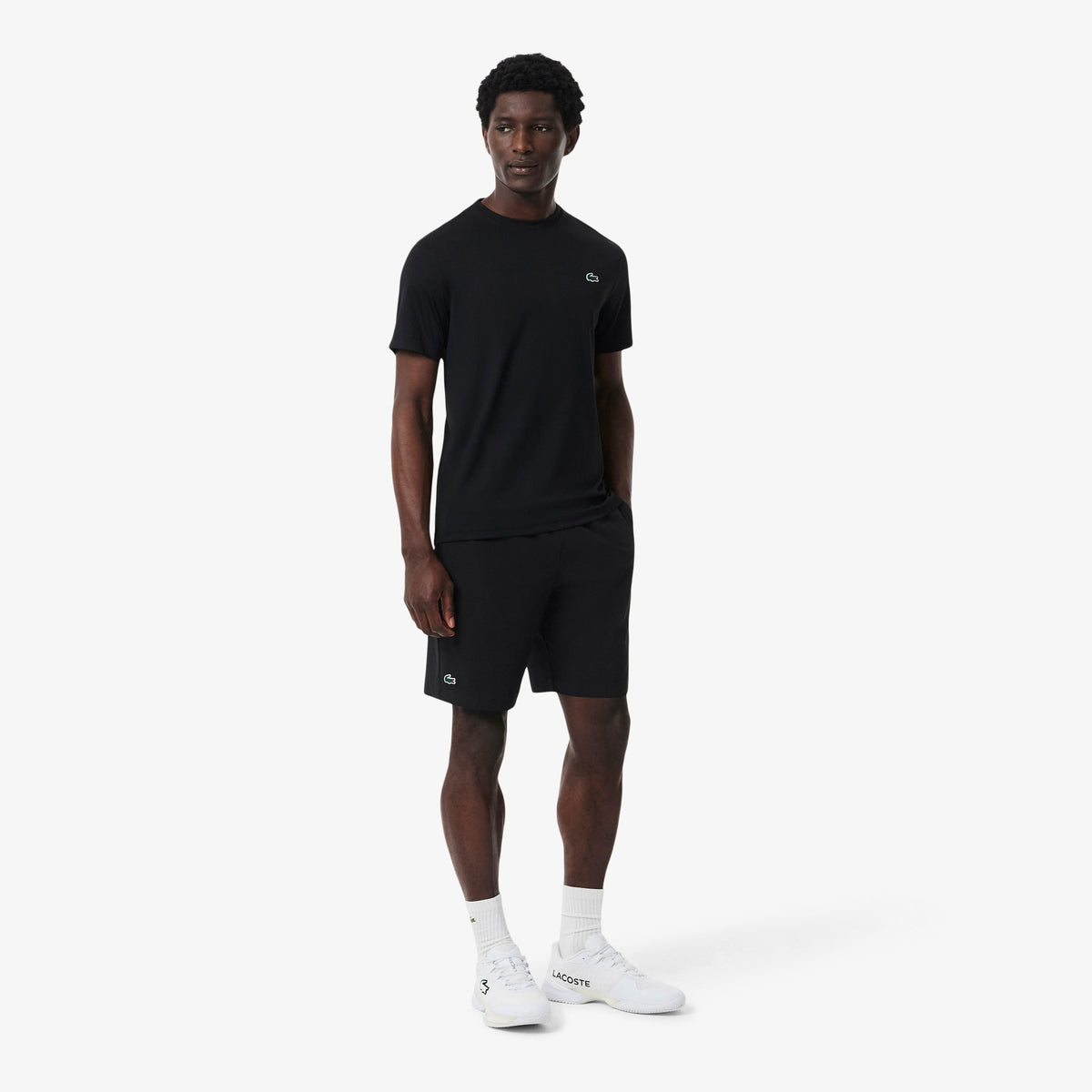 Pantalón Corto de Pádel Lacoste Ultra Dry Negro