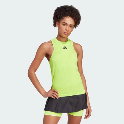 Camiseta de Tenis Adidas LDN Y-Tank Lucid Lemon