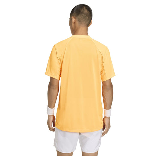 Camiseta Tenis Hombre Adidas Club Lucid Tangerine