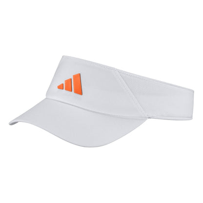 Visera Pádel Adidas Climacool White/Pure Orange