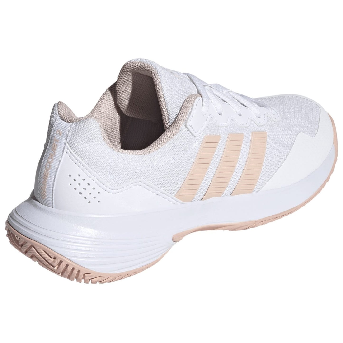 Zapatillas de Pádel Mujer adidas Gamecourt 2 W WH/BLUSH PINK/FTWR WH