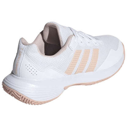 Zapatillas de Pádel Mujer adidas Gamecourt 2 W WH/BLUSH PINK/FTWR WH