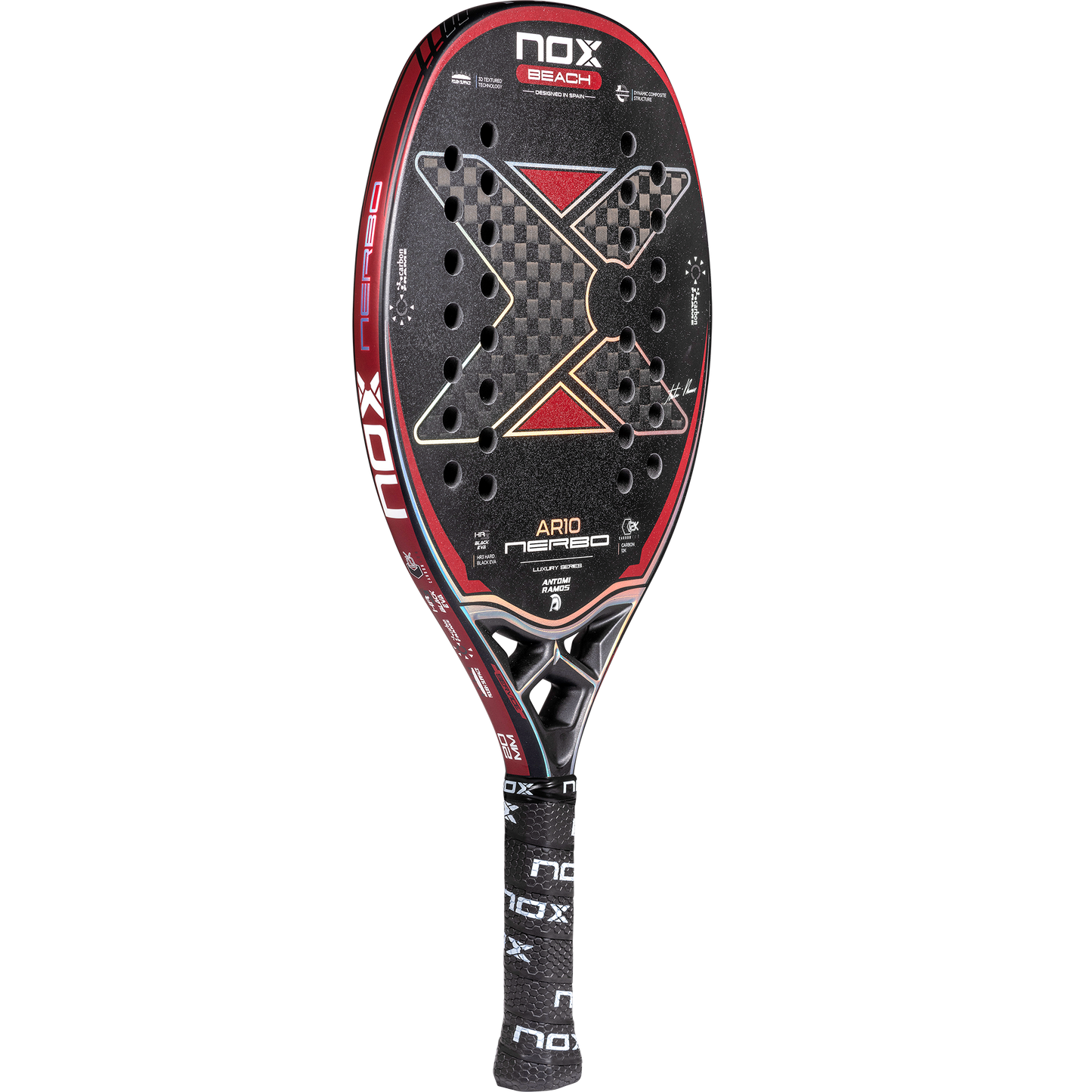 Pala de Beach Tennis NOX AR10 Nerbo By Antomi Ramos